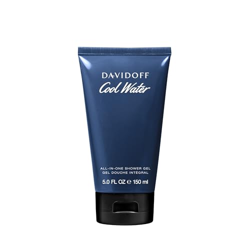 DAVIDOFF Cool Water Man Shower Gel, Duschgel mit aromatisch-frischem Duft, für Herren, 150ml (1er Pack) ,Koriander, Lavendel, grüne Noten