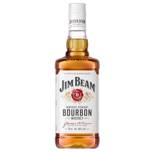Jim Beam White | Kentucky Straight Bourbon Whiskey | vollmundiger und milder Geschmack | 40% Vol. | 700ml