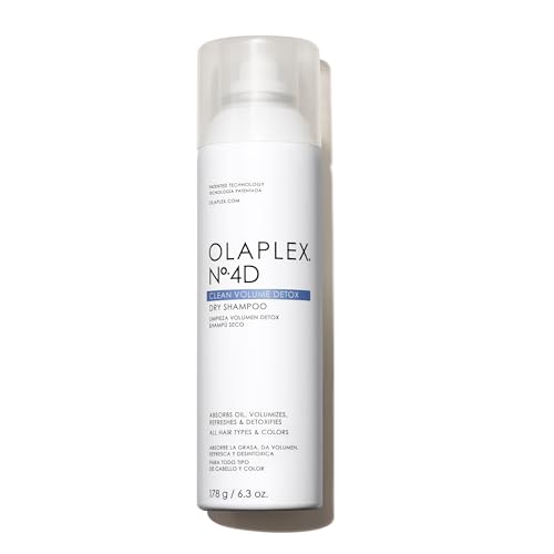 Olaplex No 4D Clean Weightless Volume Trockenshampoo, Entgiftet Die Kopfhaut, Neutralisiert Gerüche, Hinterlässt Ein Sauberes Haargefühl, Für Alle Haartypen, 250ml