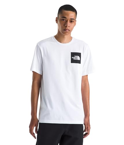 The North Face NF0A8A6MFN4 M S/S FINE Tee T-Shirt Herren TNF White Größe M