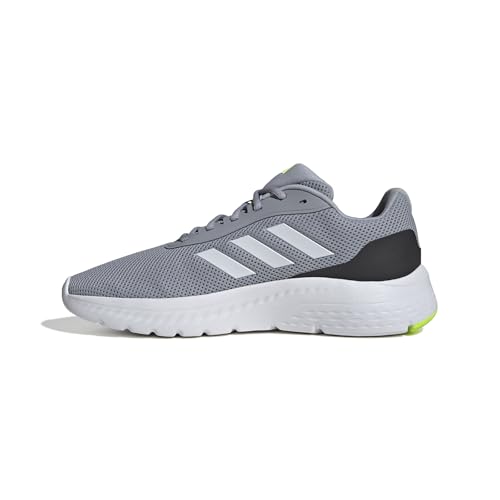 Adidas Herren Cloudfoam Move Shoes, Halo Silver/Cloud White/Carbon, 42 2/3 EU
