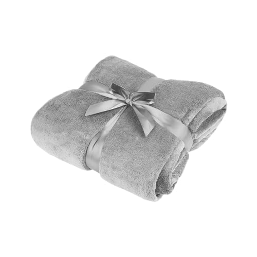 Teesa Fleecedecke 200x220 cm Grau TSA8902-1