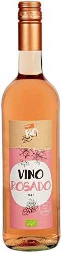 tegut… Bio zum kleinen Preis Vino Rosado, Wein aus Spanien, 0.75 l