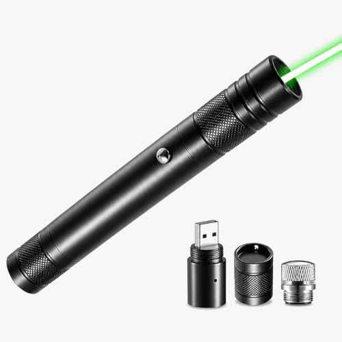 Wiederaufladbare Taschenlampe, multifunktional, hohe Intensität, lange Reichweite, geeignet für TV-/LCD-/LED-Bildschirme, taktische Taschenlampe für Büro/Camping/Astronomische Beobachtung/Baustellen