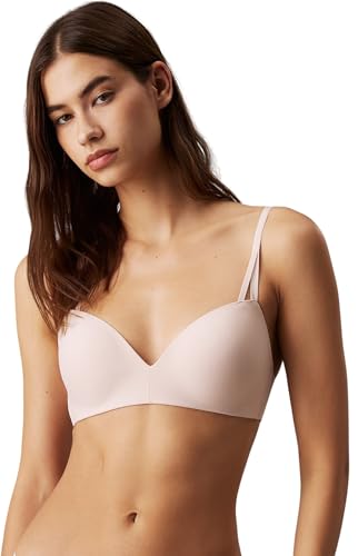 Calvin Klein Damen Demi-Cups BH Lift Stretch, Beige (Beechwood), 75A