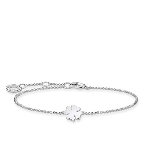 THOMAS SABO Armband Kleeblatt silber 925 Sterling Silber A1990-001-21-L19V