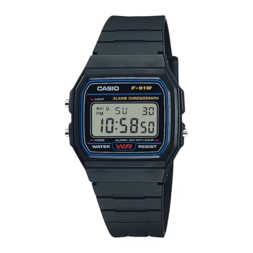 Casio F-91W-1cr Man Uhr