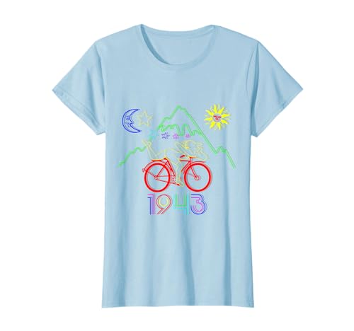 Bicycle Day 1943 LSD Creator T-Shirt Acid Trip T-Shirt T-Shirt