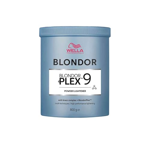 Wella Professionals BlondorPlex – Professionelles, staubfreies Blondierungspulver mit Bond-Builder-Technologie für bis zu 9 Tonstufen & 97% weniger Haarbruch - 800g