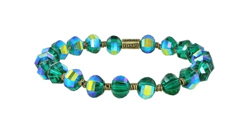 Konplott Armband Petit Glamour d´Afrique dark grün antik Messing