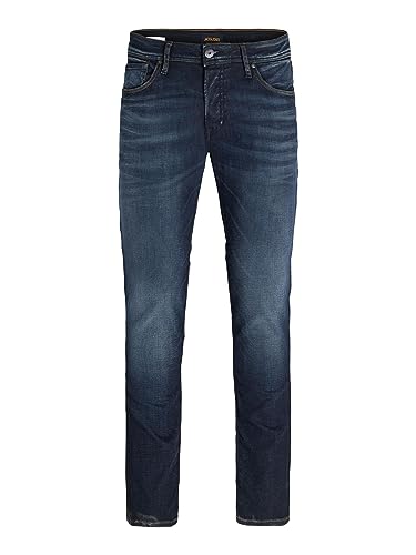 JACK & JONES Herren Jjitim Jjoriginal Am 782 50sps Noos Slim Jeans, Blue Denim, 34W / 34L