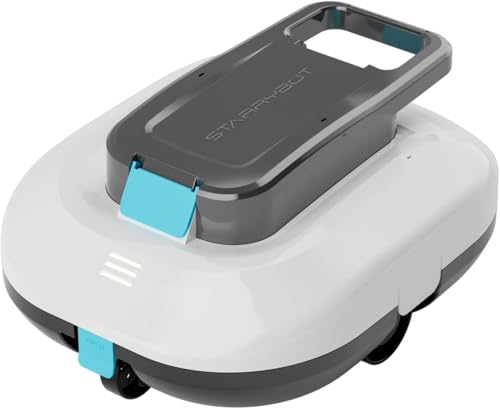 STARRYBOT Poolroboter Akku 15 kPa, bis 84 m², Weiß