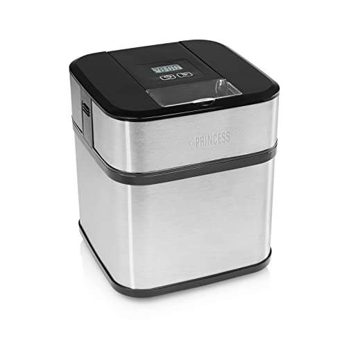 Princess 282605 Eismaschine – Zubereitung von selbstgemachtem Speiseeis – Kapazität 1,5 Liter – 12 W