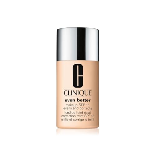 Clinique Even Better™ Makeup Broad Spectrum SPF 15 | Flüssige Foundation mit mittlerer Deckkraft, Vitamin C, natürlichem Finish und Schutz vor Pigmentflecken