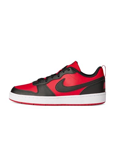 Nike Jungen Court Borough Low Recraft (Gs) Sneaker, University Red Black White, 39 EU