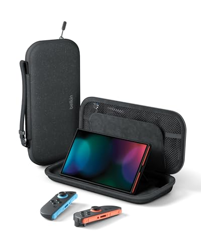 Belkin Gaming Nintendo Switch 2 Tasche, Travel Bag, AirTag Fach – Anthrazit