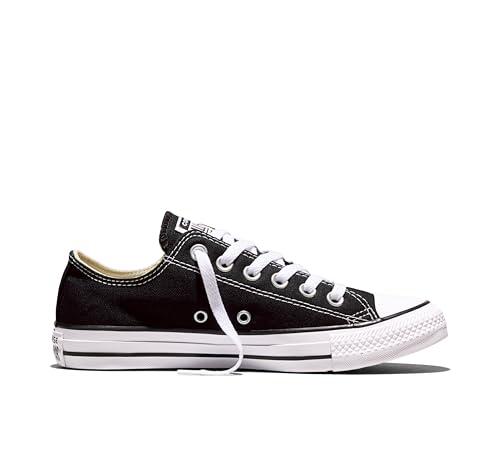 CONVERSE Chuck Taylor All Star Seasonal Ox, Unisex-Erwachsene Sneakers, Schwarz (Black/White), 42.5 EU