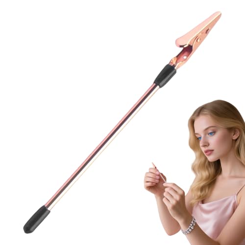 Armband Assistenzwerkzeug | Schmuckverschlusshelfer | Anziehhilfe der Gruppe ansehen | Multifunktionales Armbandverschluss-Werkzeug, 15,5 x 0,4 x 0,4 cm aus Metall, ohne Gl ser