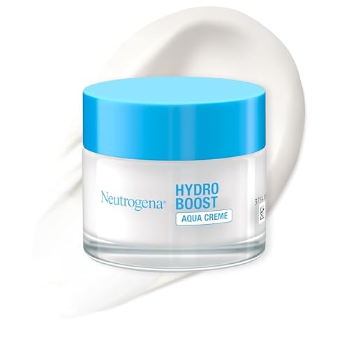 Neutrogena Hydro Boost Aqua Creme, Testsieger, parfümfreie Gesichtscreme mit Hyaluronsäure, Aminosäuren, Elektrolyten und Ceramiden, intensive Gesichtspflege für glatte und geschmeidige Haut 50 ml