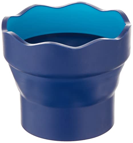Faber-Castell - Pinselbecher faltbar CLIC & GO Blau