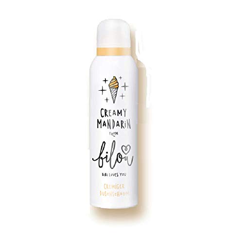 bilou Creamy Mandarin Duschschaum - Duft bilou Creamy Mandarin duftet nach erfrischend fruchtiger Mandarine, gemischt mit süßer Vanille Eiscreme – yummy yummy!
