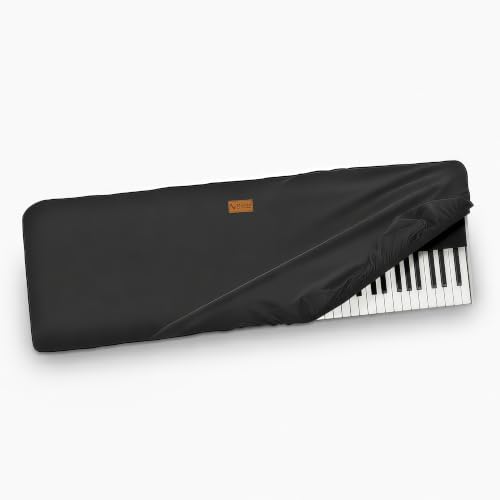 Musiin Staubschutz für Klaviertastatur mit 76 Tasten, kompatibel mit KORG Pa4X ORIENTAL 76, Pa4X 76, Pa5X 76, Roland V-STAGE 76, Deluxe Chinlon, staub- und kratzfest, maßgeschneidertes Design
