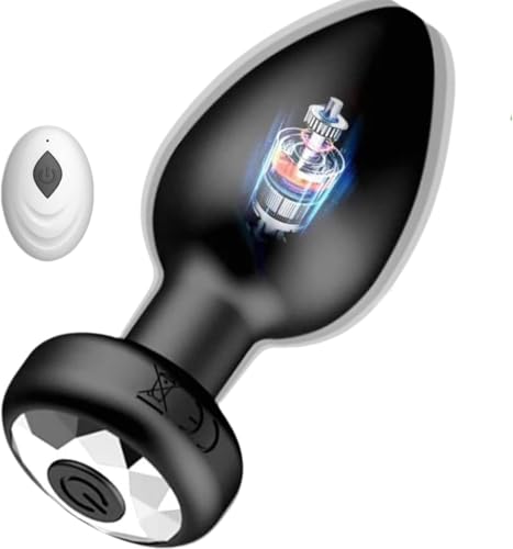 Aclouddate anal vibrators for women butt plug# for women men silicone butt plug anal plug with vibration 10 modes butt plugs