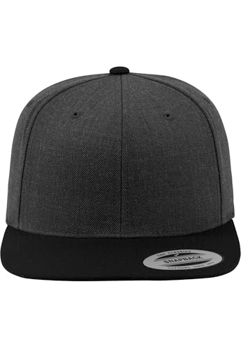 Flexfit Unisex Mesh Trucker Mütze, Charcoal/Black,S/M