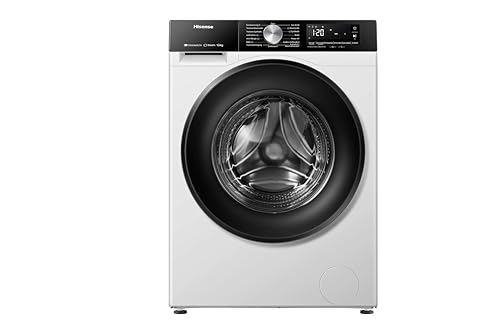 Hisense WD3S9043BW3 Waschtrockner /9 KG /1400 U-Min/ConnectLife /15 Programme/Auto Wash/Pure Steam/Nachladefunktion/Wash&Dry 60' /Selbstdiagnose/Weiß