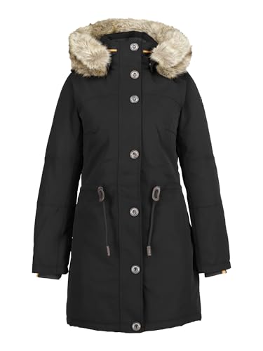 Wellensteyn Kurzmantel WOLS-878-SW, schwarz, schwarz(schwarz), Gr. L