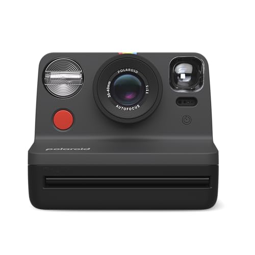 Polaroid Now Gen 2 Sofortbildkamera - Schwarz, Keine Filme