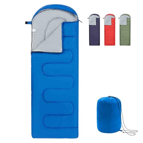 Underwood Aggregator Schlafsäcke für Erwachsene und Kinder -Ultraleichter Schlafsack 3Saison für kaltes Wetter,kompaktes Rucksack Camping-Schlafsack für Mädchen Jungen, leichte Schlafsäcke für Camping