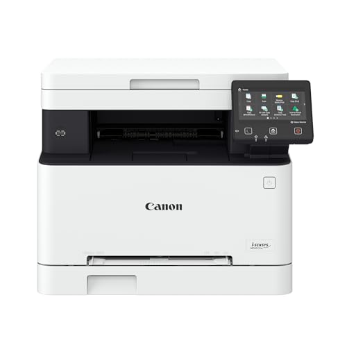 Canon i-SENSYS MF651Cw A4 Farblaser MFP Drucken Kopieren Scannen, USB, LAN, WLAN, 250 Blatt Papierkassette, 12,7cm LCD-Farb-Touchscreen