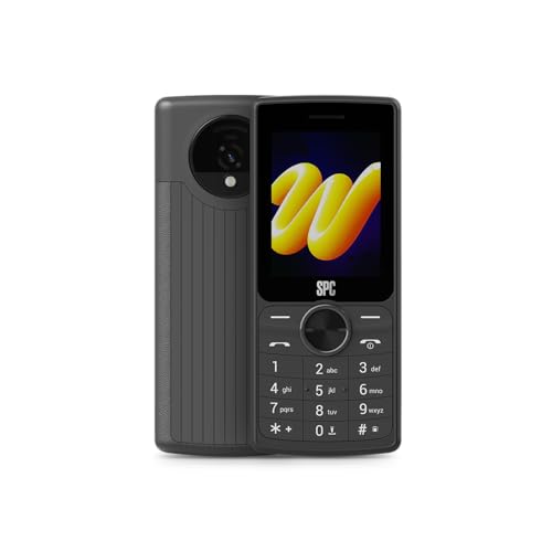 SPC WILD COOL - Einfaches Handy für Digitalpause/Einstieg, Schwarz