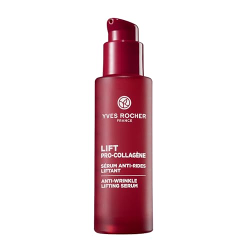 Yves Rocher LIFT Pro-COLLAGÈNE Serum - Innovative Formel mit Kollagen und Hyaluronsäure - Glättet, spendet Feuchtigkeit und polstert auf - 30 ml