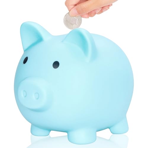 L&W Luck Sparschwein Glücksschwein, Bruchsicheres Spardose, Münzen, Kleingeld,für Hochzeit, Weihnachten, Halloween,Money Box,Niedliche Accessoires