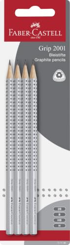 Faber-Castell - Bleistifte Set Grip 2001, 4 ergonomische Stifte