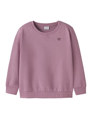 Name IT Mädchen Nmfvima Ls Sweat Bru Noos, Mauve Orchid, 116