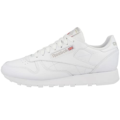 Reebok Herren Classic Leather Sneakers, Ftwr White Ftwr White Pure Grey 3, 42.5 EU