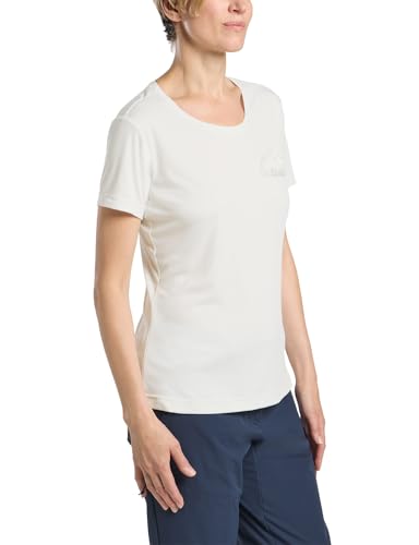 Jack Wolfskin Damen Peak Graphic W T-Shirt, MTN Stark White, S EU