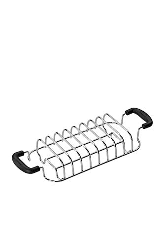 Smeg Brötchen-Röstaufsatz TSBW01, Metall, Chrome/schwarz, small