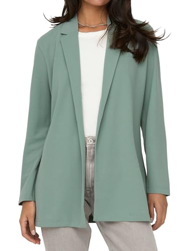 JDY Damen leichte Jacke Blazer JDYGeggo Damensakko 15180572 Chinois Green M