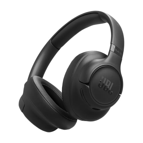 JBL Tune 730 BT Wireless Over-Ear-Kopfhörermit JBL Pure Bass Sound, Bis zu 76 Stunden Musikwiedergabe, Bluetooth 6.0, leichtem, faltbarem Design, Google Fast Pair, Microsoft Swift Pair,Schwarz