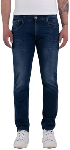 Replay Herren M914 Jeans, Medium Blue 009, 31W / 34L EU