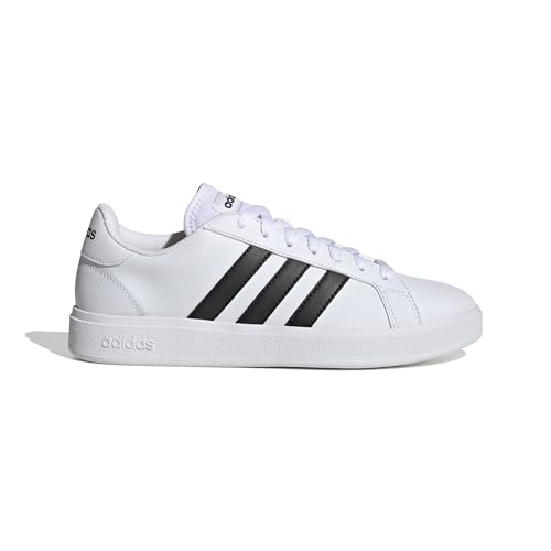 adidas Damen Grand Court TD Lifestyle Court Casual Shoes, Cloud White / Core Black / Cloud White, 41 1/3 EU