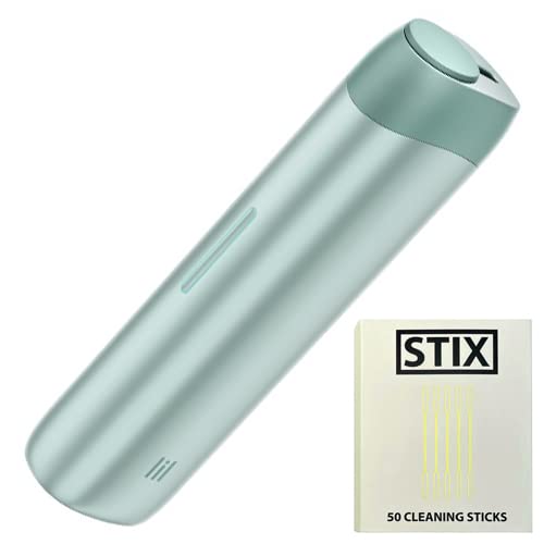 SilicOne LIL SOLID EZ (neues Modell) + 50 STIX Reinigungsstäbchen - Tabakerhitzer - kompatibel mit IQOS Heets - mint