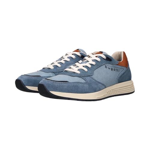 bugatti Herren Sneaker-333-AX80-blue/light Blue,43
