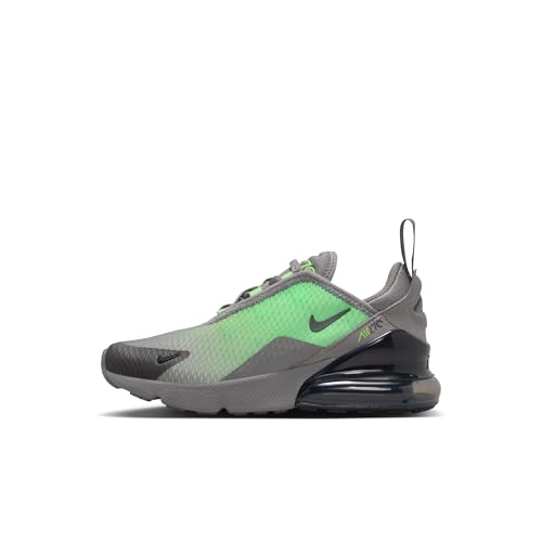 Nike Air Max 270 Für Jüngere Kinder, Pencil Point/Anthracite-Lime Blast, AO2372-046, 34 EU (2.5Y US)