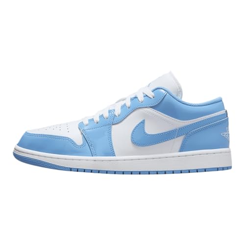 Air Jordan 1 Low SE Herren Schuhe (FZ2138-114, White/Legend Blue), Weiß/Blaue Legende, 44 EU