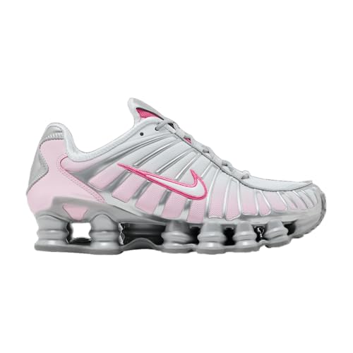 Sneaker in Rosa und Metallic-Silber von Nike - Unisex - Shox TL